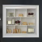 Handhållen träplasthållareram tillverkad i Italien Tommaso Viadurini