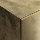 Skänk med 3 dörrar och 3 innerhyllor i trä och MDF - Pesci Viadurini