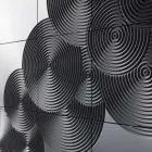 Modern design 8-dörrars skänk Ardesia, vit, svart eller guld Viadurini