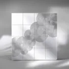 Modern design 8-dörrars skänk Ardesia, vit, svart eller guld Viadurini