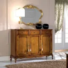 Klassisk skänk i lyxigt Bassano valnötsträ Tillverkad i Italien - Richard Viadurini