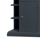 Skänk med 1 dörr, 1 låda och 3 öppna fack Tillverkad i Italien - Hoder Viadurini