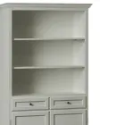 Skänk med 2 dörrar, 2 lådor och 2 öppna hyllor Tillverkad i Italien - Camene Viadurini