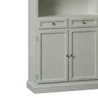 Skänk med 2 dörrar, 2 lådor och 2 öppna hyllor Tillverkad i Italien - Camene Viadurini