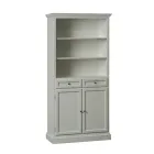 Skänk med 2 dörrar, 2 lådor och 2 öppna hyllor Tillverkad i Italien - Camene Viadurini