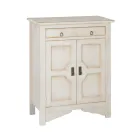 Skänk med 2 dörrar och 2 lådor i olika ytbehandlingar tillverkad i Italien - Hanuman Viadurini