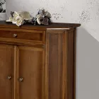 Skänk med låda, 2 dörrar och invändig hylla Tillverkad i Italien - Semia Viadurini