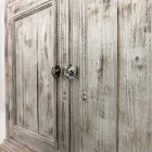 Skänk i massivt gran med interna hyllor tillverkad i Italien - Pierrot Viadurini