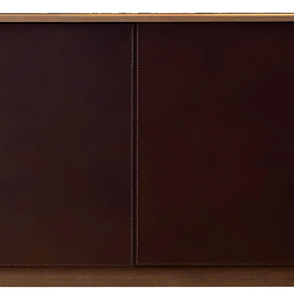 Grilli York 4 träfanérs skänk tillverkad i Italien Viadurini