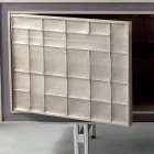 Modern design Skåp med 3 dörrar i massivt trä Anna Viadurini