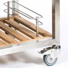 Utekök i stål och trä med Teppanyaki - Buoncalliope Viadurini