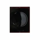 Modernt utomhusträdgårdskök på trä- och stålhjul - Buoncalliope Viadurini