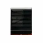 Modernt utomhusträdgårdskök på trä- och stålhjul - Buoncalliope Viadurini