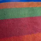 Handmålad hampkudde unik italiensk konst - märken Viadurini