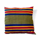 Handmålad italiensk konstnärlig kudde unikt stycke - märken Viadurini