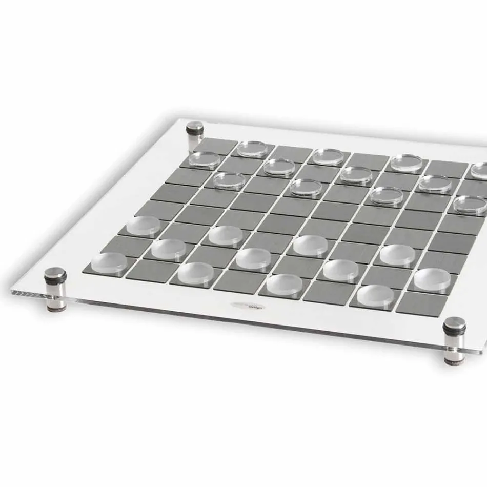 Checkers brädspel som gjorts i Italien Viadurini