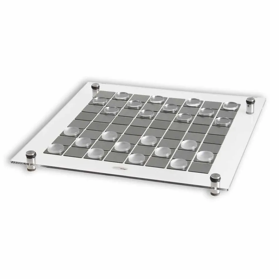 Checkers brädspel som gjorts i Italien Viadurini