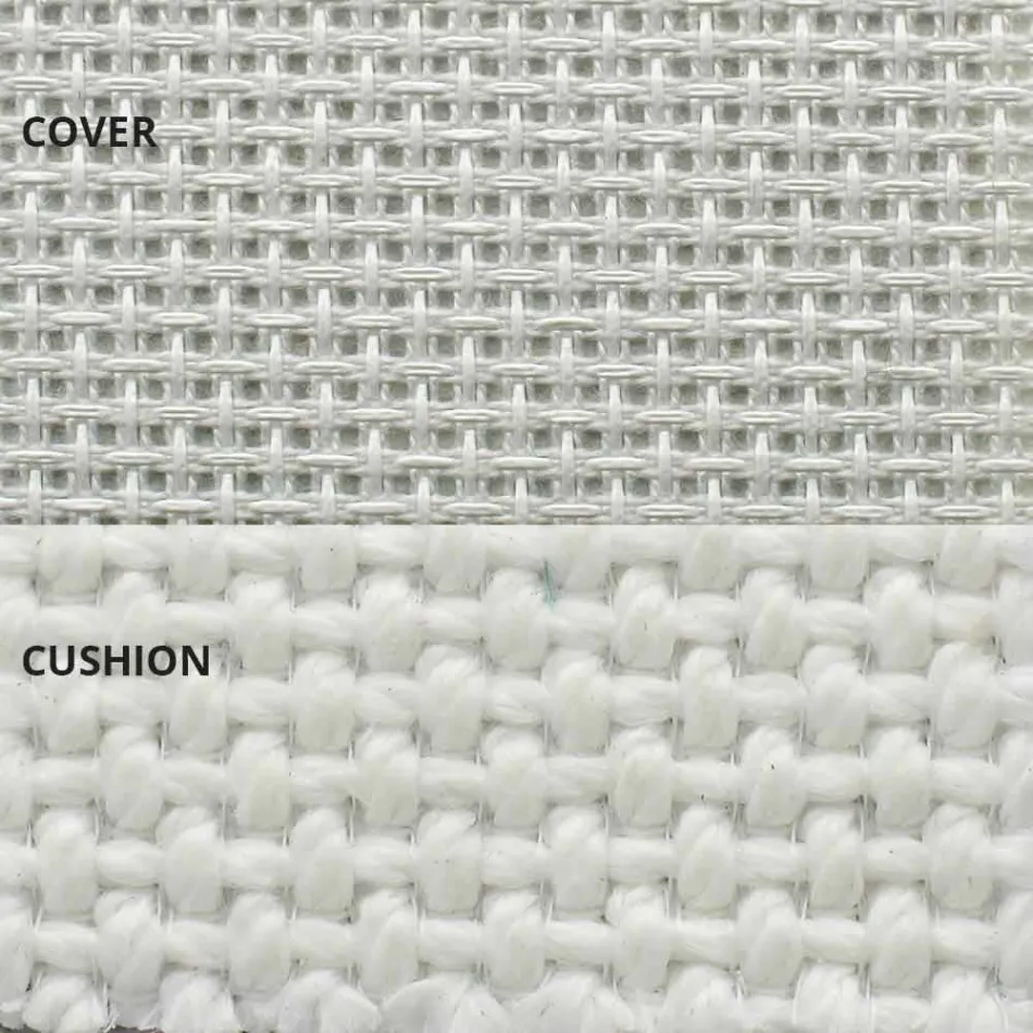 Lyxig rund dagdesign trädgårdssäng med parasoll - Ulm Moon från Vondom Viadurini