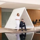 Lyxig trädgårdssäng i aluminium och tyg - Frame Vineyard av Vondom Viadurini