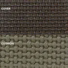 Utomhusdagbädd i aluminium och lyxigt designtyg - Frame Vineyard av Vondom Viadurini