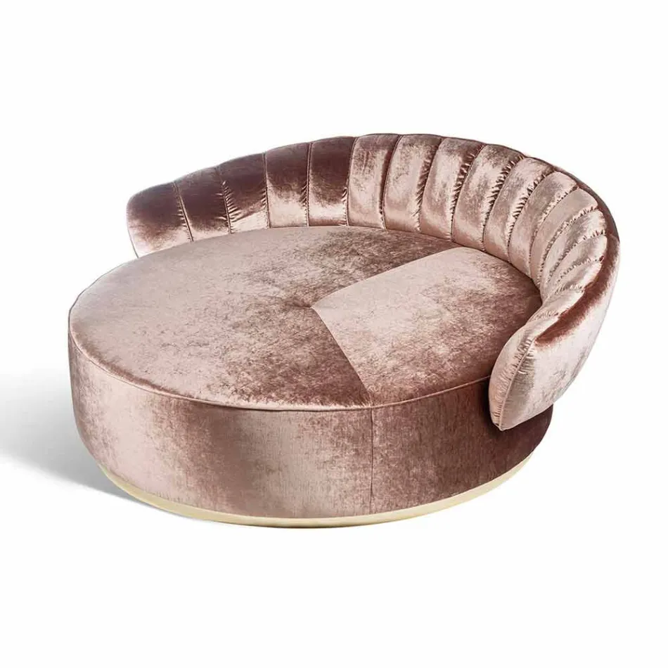 Dagbädd i tyg 100% Made in Italy Belle 2 Viadurini