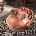 Dagbädd i tyg 100% Made in Italy Belle 2 Viadurini