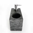 Flytande tvåldispenser med marmorglas tillverkad i Italien - Clik Viadurini