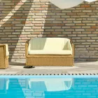 2 sits soffa från polyeten trädgård handgjorda Jonny Viadurini