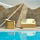 2 sits soffa från polyeten trädgård handgjorda Jonny Viadurini