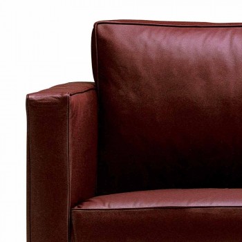 2 -sits soffa vadderad och stoppad i fint tillverkat i Italien läder - Centauro