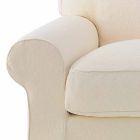 3 -sits soffa täckt i hög kvalitet tillverkad i Italien Tyg - Andromeda Viadurini