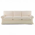 3 -sits soffa täckt i hög kvalitet tillverkad i Italien Tyg - Andromeda