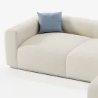 Modulär trädgårdssoffa i vattenavvisande tyg Tillverkad i Italien - Bahias Viadurini