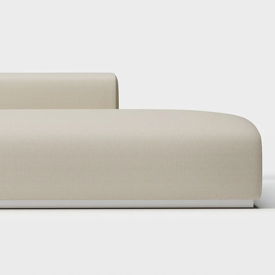 Modulär utomhussoffa i marin plywood Tillverkad i Italien - Bahias Viadurini