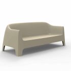 Modern design utomhus soffa Solid av Vondom i polypropen Viadurini