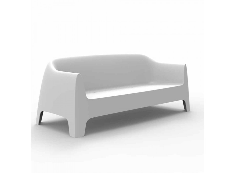 Modern design utomhus soffa Solid av Vondom i polypropen Viadurini