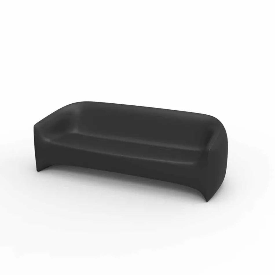 Design utomhus soffa i Blow by Vondom polyetenharts Viadurini