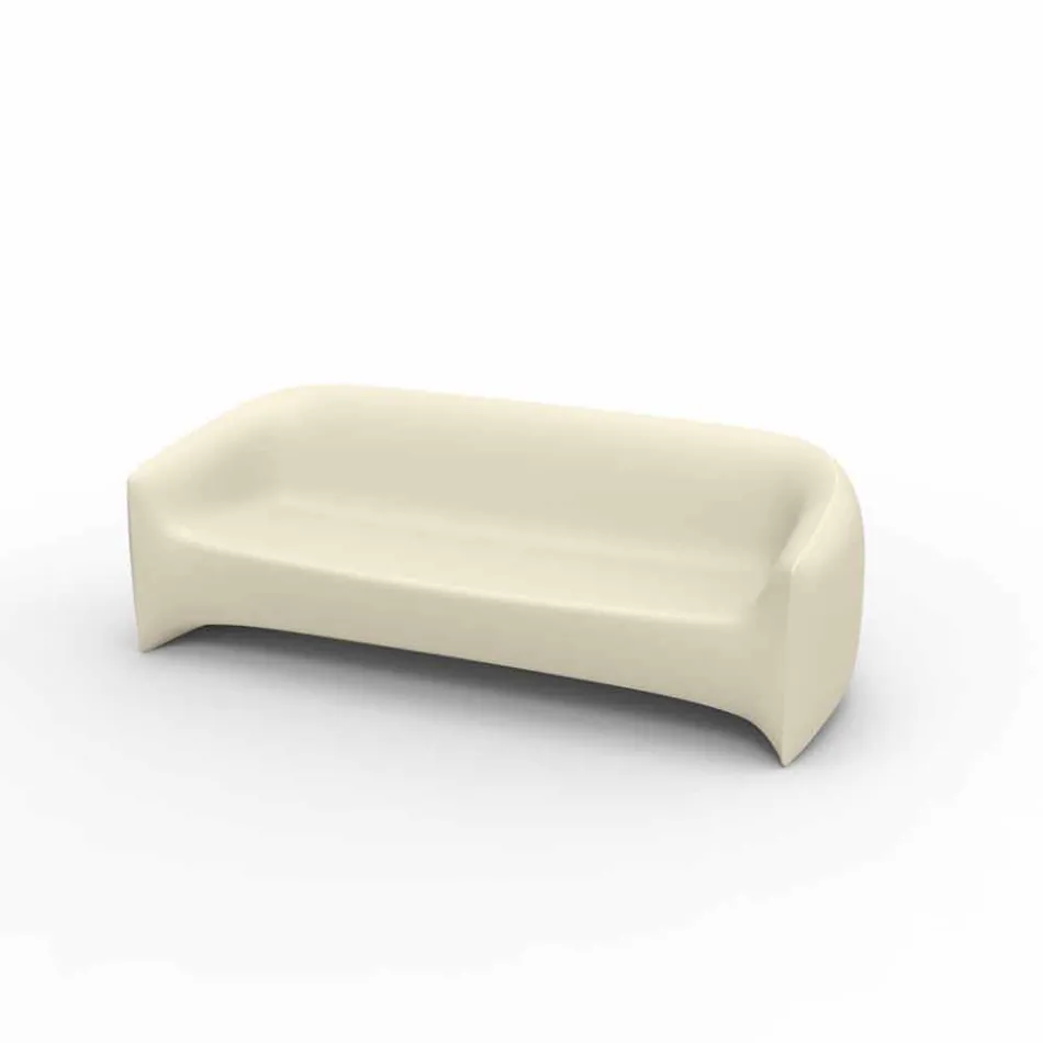 Design utomhus soffa i Blow by Vondom polyetenharts Viadurini