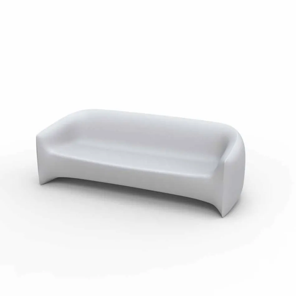Design utomhus soffa i Blow by Vondom polyetenharts Viadurini
