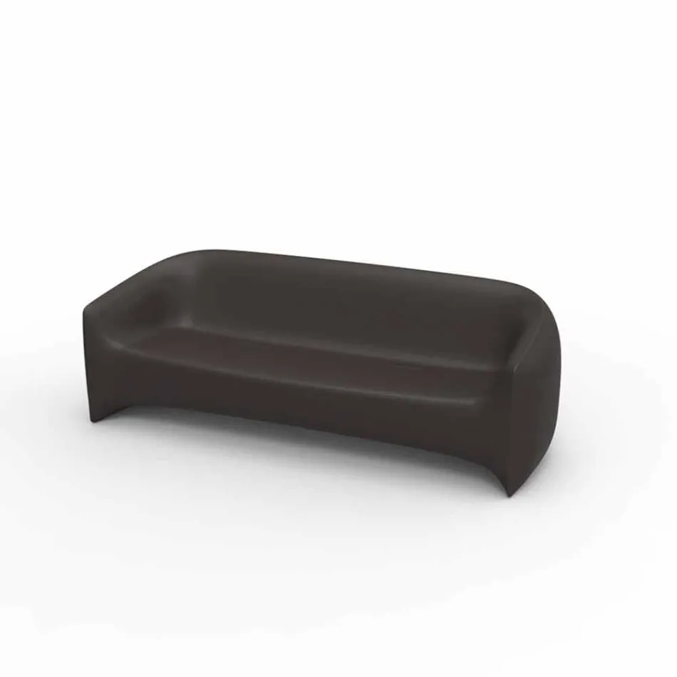 Design utomhus soffa i Blow by Vondom polyetenharts Viadurini