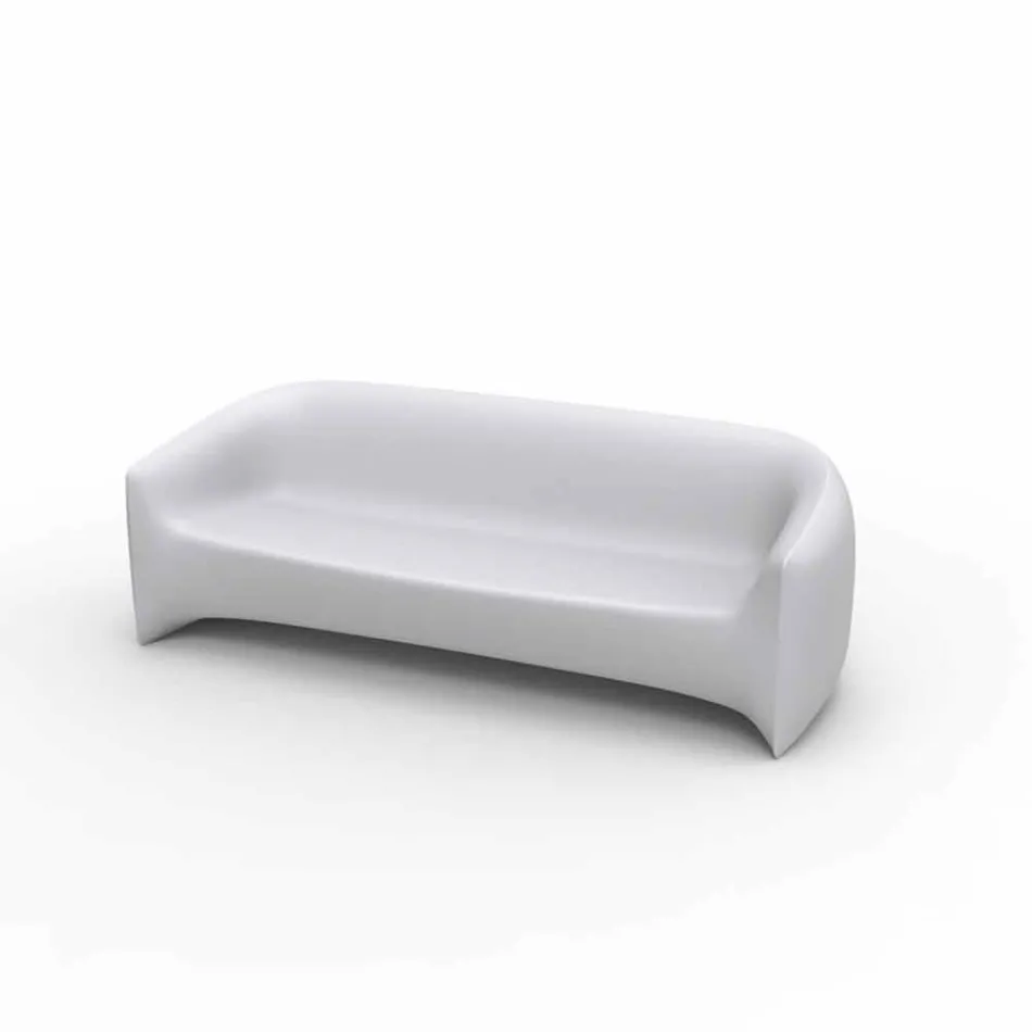 Design utomhus soffa i Blow by Vondom polyetenharts Viadurini