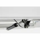 Utomhussoffa i tyg och aluminium med lutande ryggstöd - Nathy Viadurini