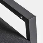 Utomhussoffa i tyg och aluminium med lutande ryggstöd - Nathy Viadurini