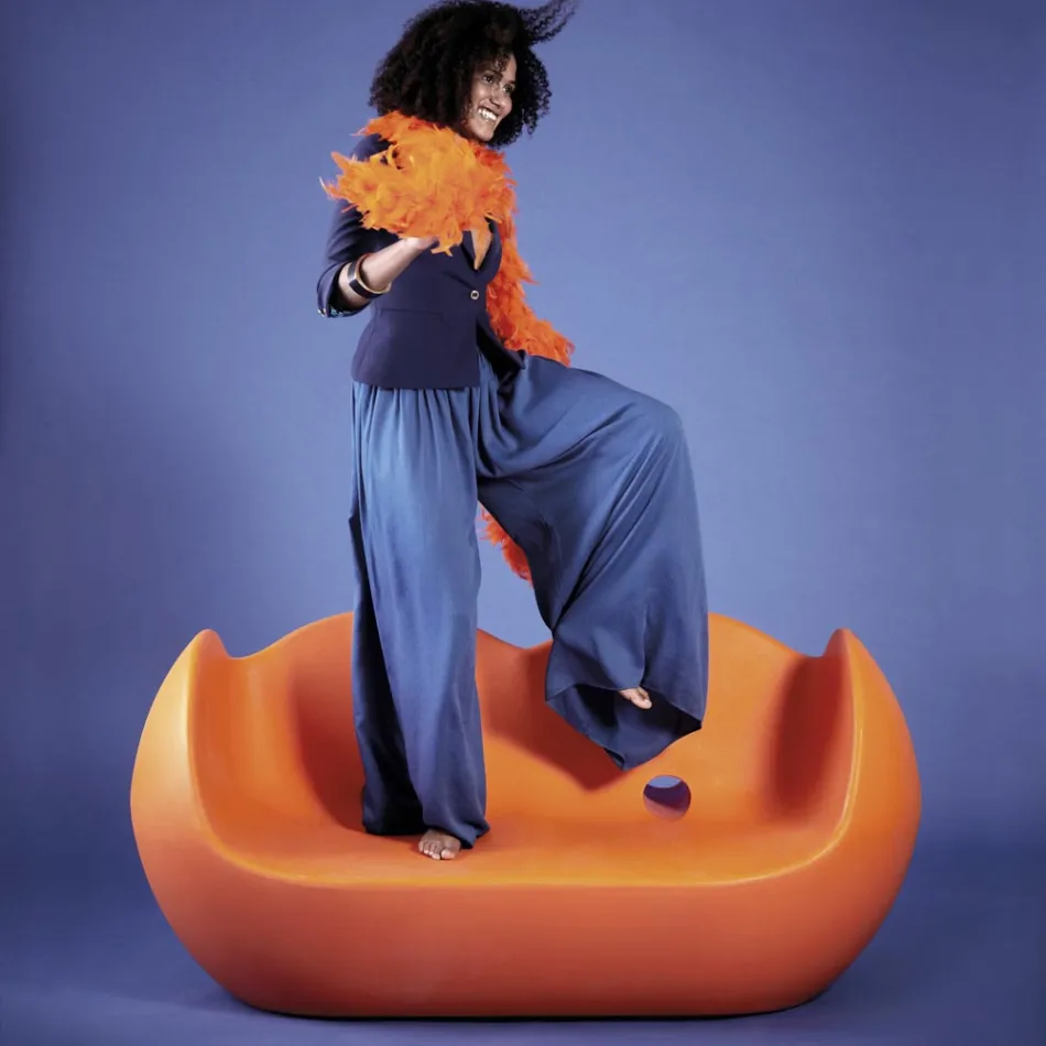 Slide Blossy utomhussoffa Modern design tillverkad i Italien Viadurini