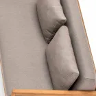 Modern Varaschin Bali utomhus soffa med vadderade kuddar Viadurini