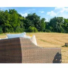 Soffa handvävda trädgård Joe Coffee polyeten Viadurini