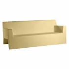 Jut av Vondom trädgårdssofa, i polyetenharts, design Viadurini