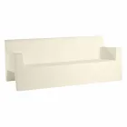 Jut av Vondom trädgårdssofa, i polyetenharts, design Viadurini