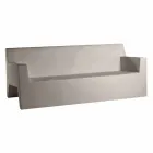 Jut av Vondom trädgårdssofa, i polyetenharts, design Viadurini