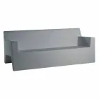 Jut av Vondom trädgårdssofa, i polyetenharts, design Viadurini